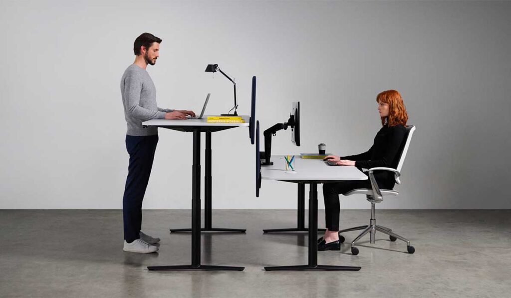 sit stand desk 
Scrivania regolabile ufficio
